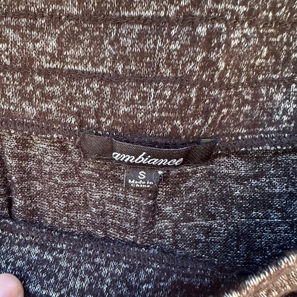 Ambiance Lounge Cozy Grey Stretchy Pants Size S - Picture 5 of 9